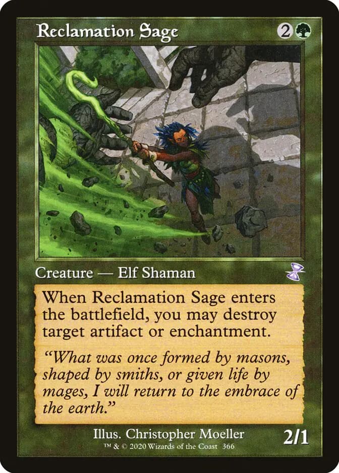 Card image of Reclamation Sage