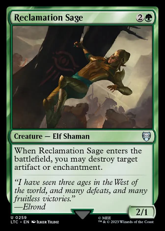 Card image of Reclamation Sage
