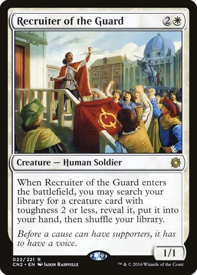 Card image of Recruiter of the Guard