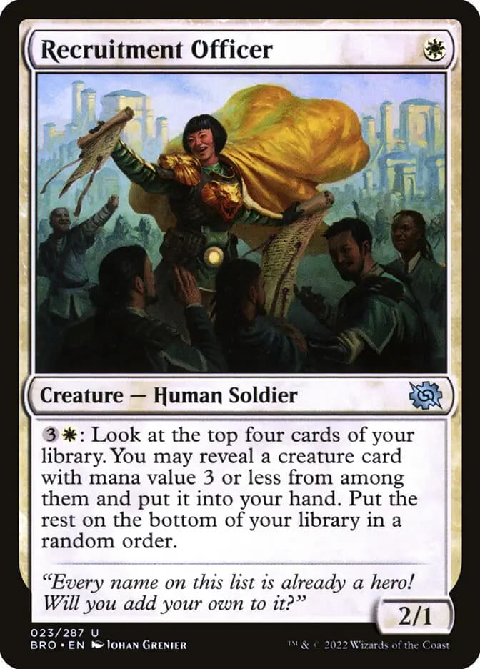 Card image of Recruitment Officer