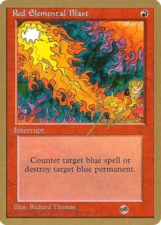 Card image of Red Elemental Blast