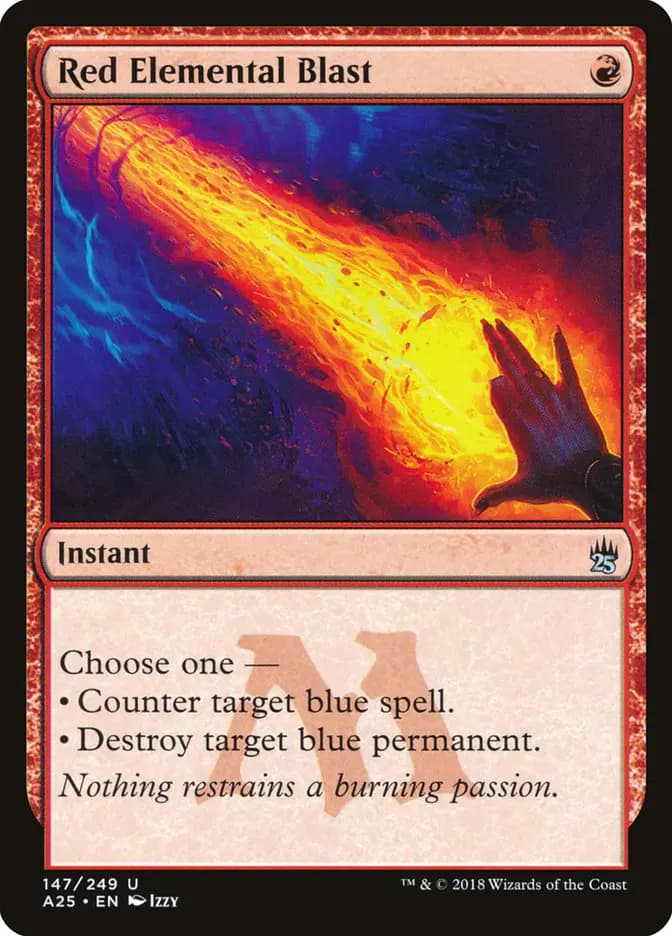 Card image of Red Elemental Blast
