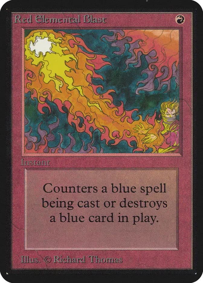 Card image of Red Elemental Blast