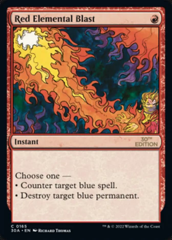 Card image of Red Elemental Blast