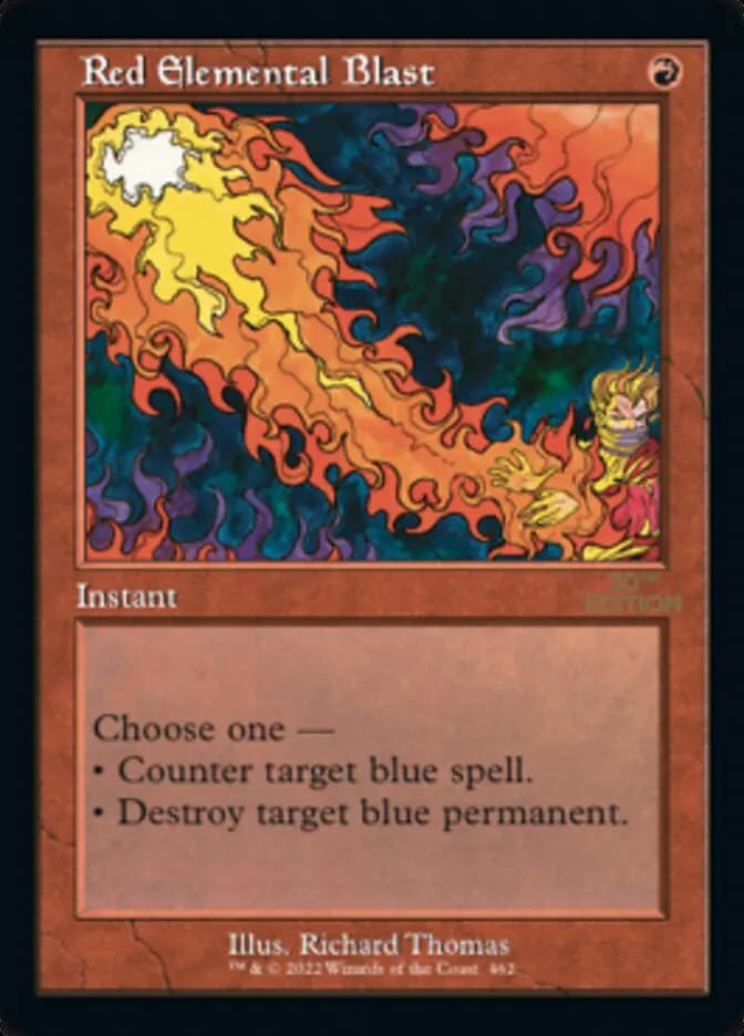 Card image of Red Elemental Blast