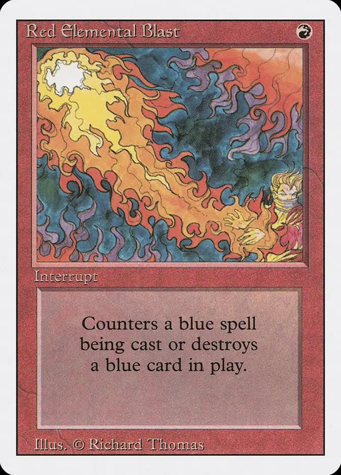Card image of Red Elemental Blast