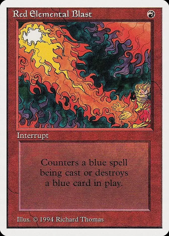 Card image of Red Elemental Blast