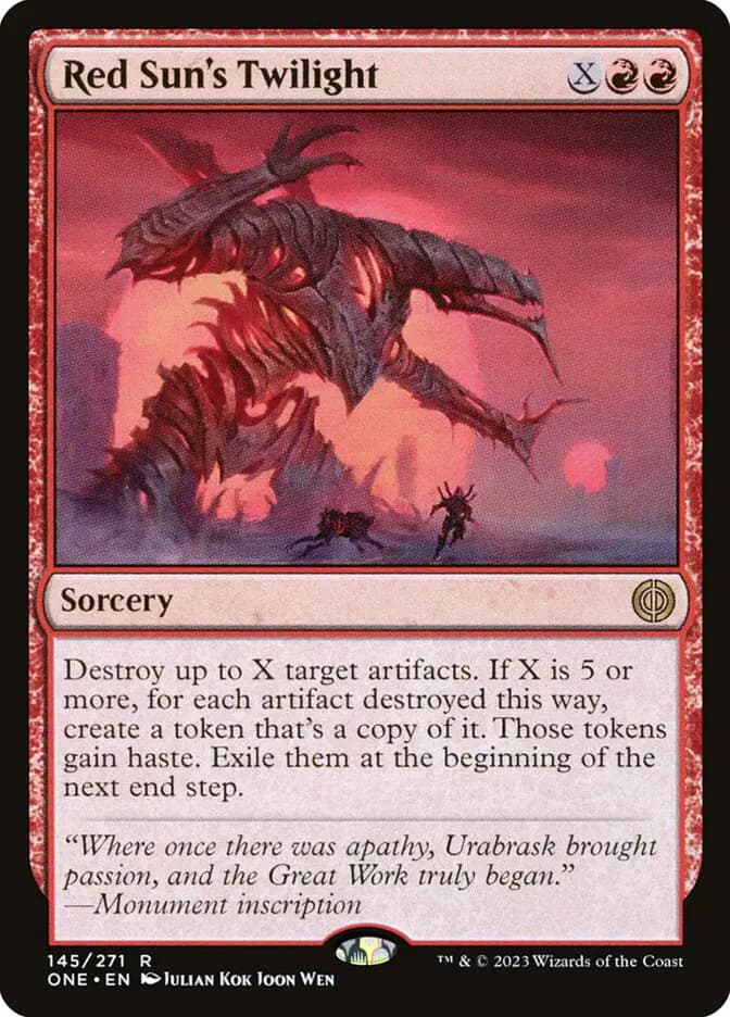 Card image of Red Sun's Twilight