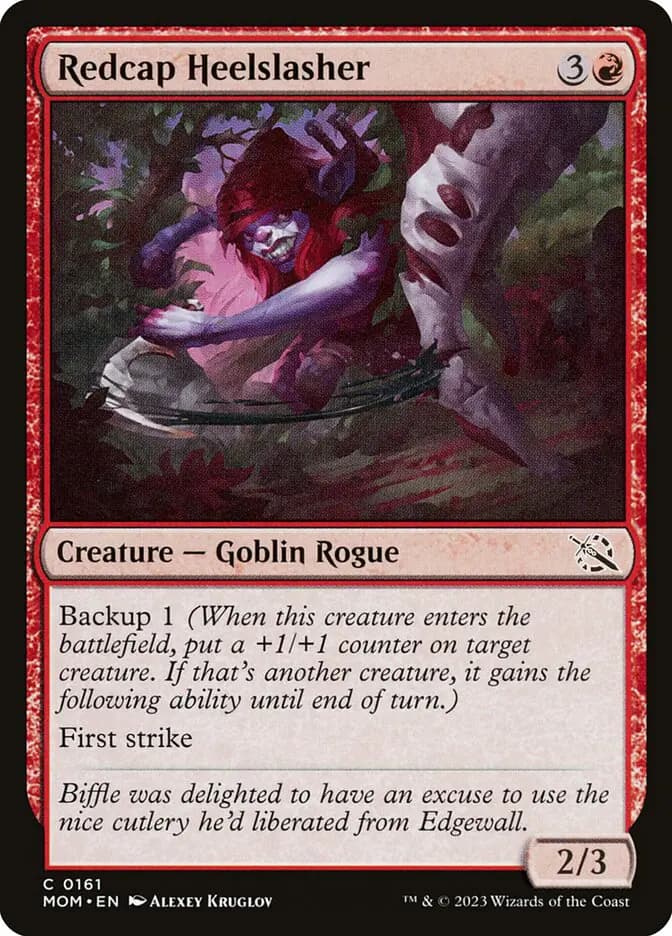 Card image of Redcap Heelslasher