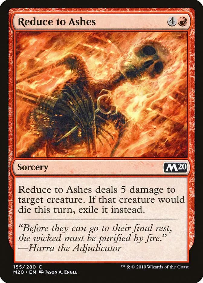 Card image of Reduce to Ashes