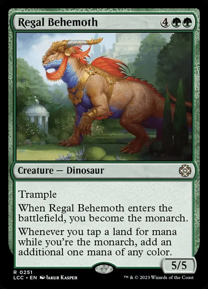 Card image of Regal Behemoth