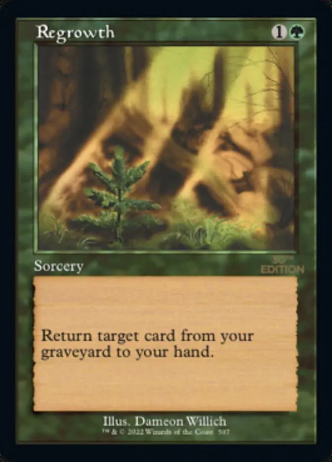 Card image of Regrowth
