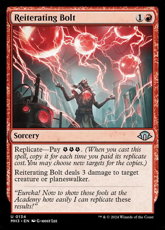 Card image of Reiterating Bolt