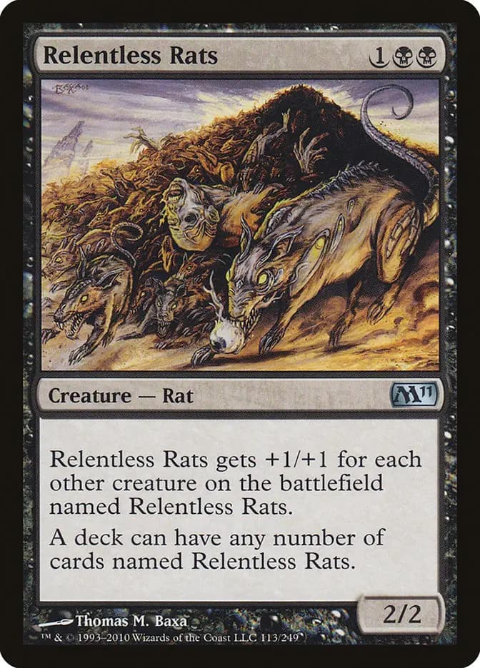 Card image of Relentless Rats