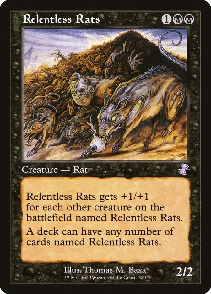 Card image of Relentless Rats