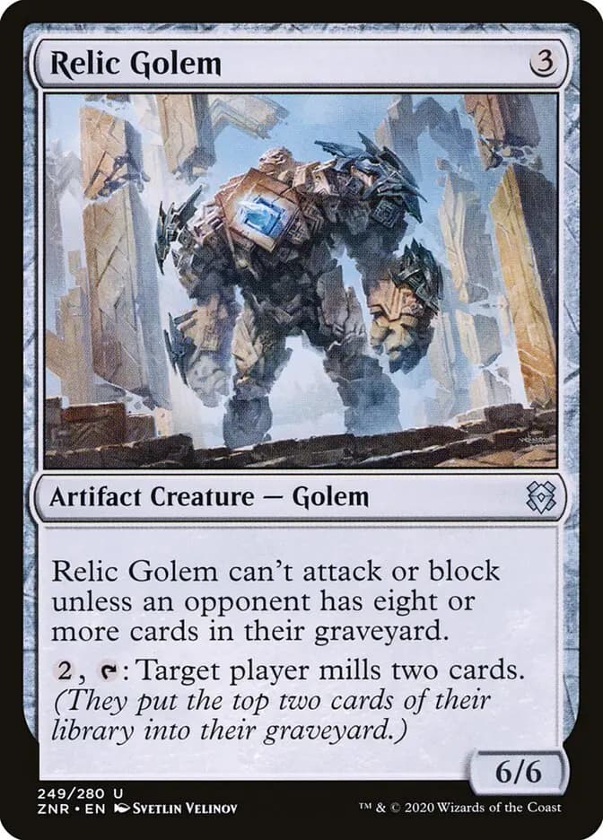 Card image of Relic Golem