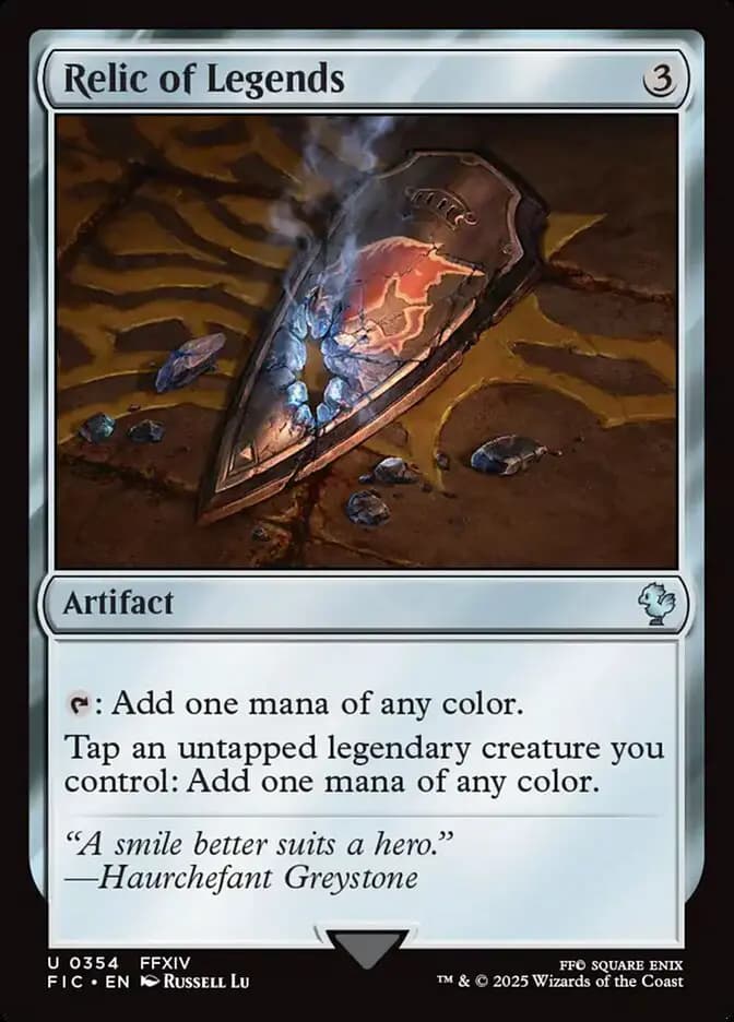 Card image of Relic of Legends