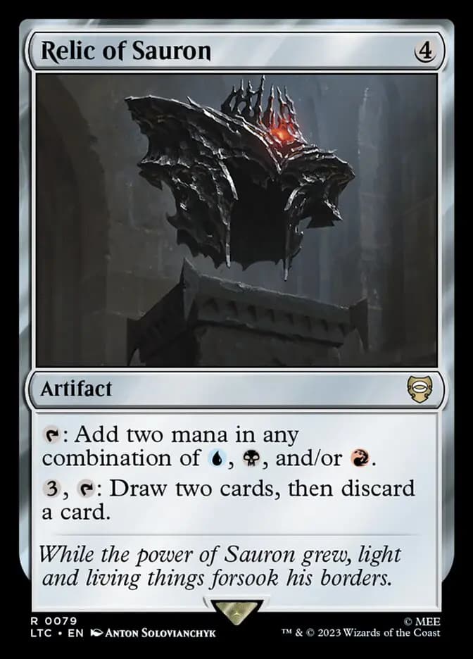 Card image of Relic of Sauron