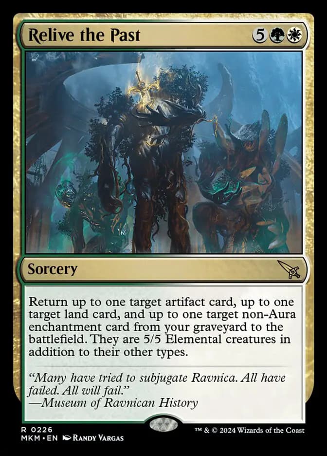 Card image of Relive the Past