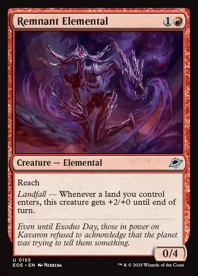 Card image of Remnant Elemental
