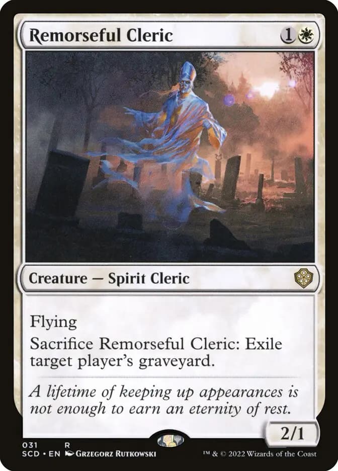 Card image of Remorseful Cleric