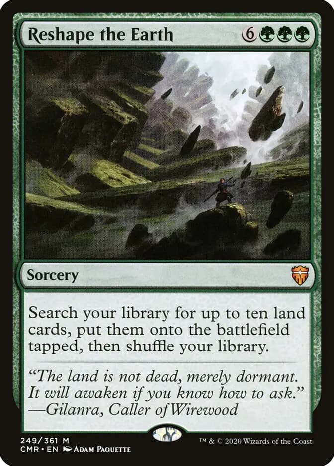 Card image of Reshape the Earth