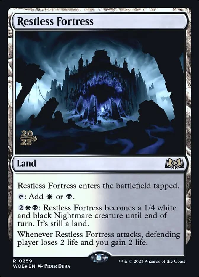 Card image of Restless Fortress