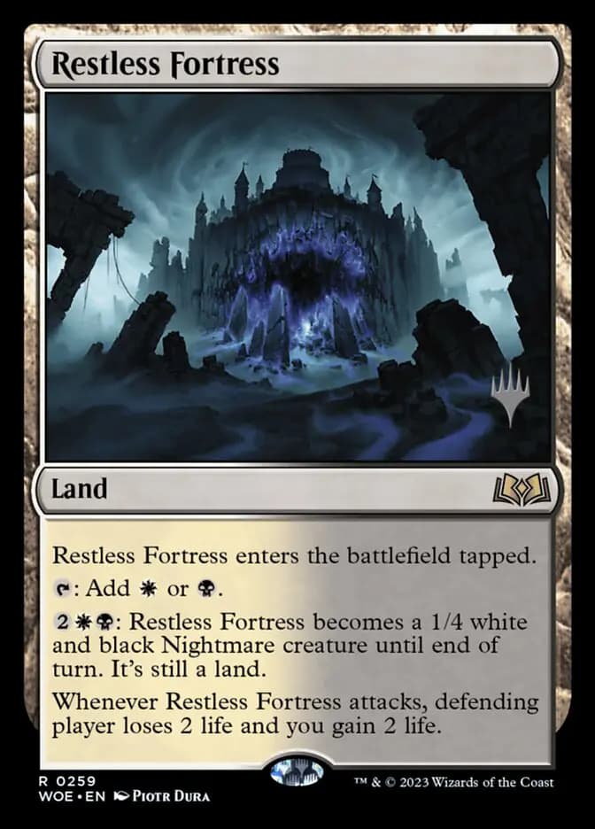 Card image of Restless Fortress
