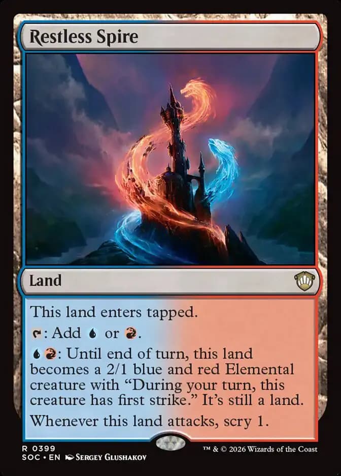Card image of Restless Spire