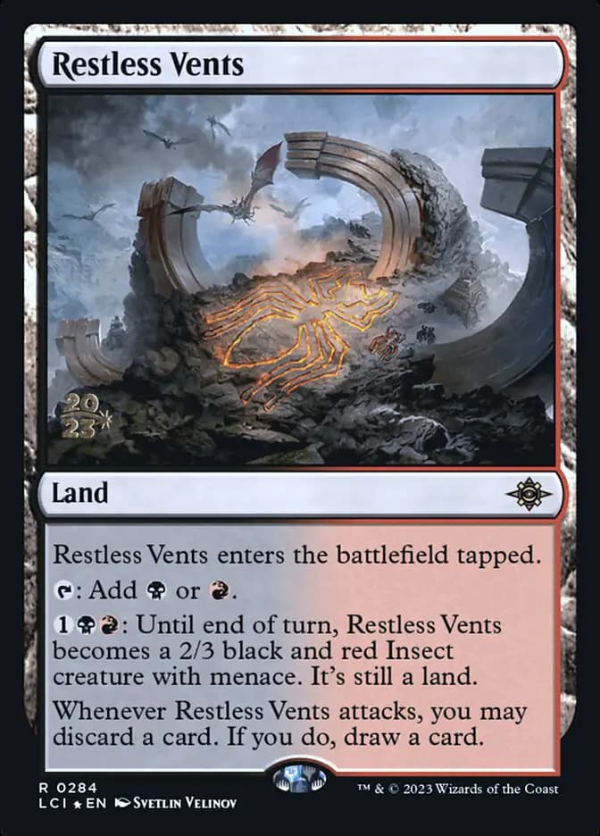Card image of Restless Vents