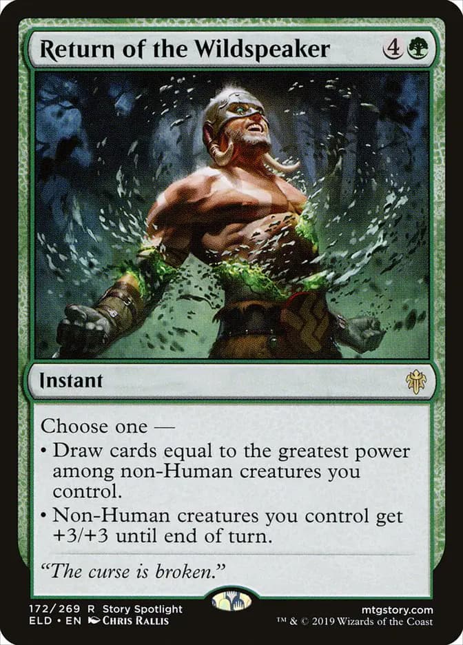 Card image of Return of the Wildspeaker