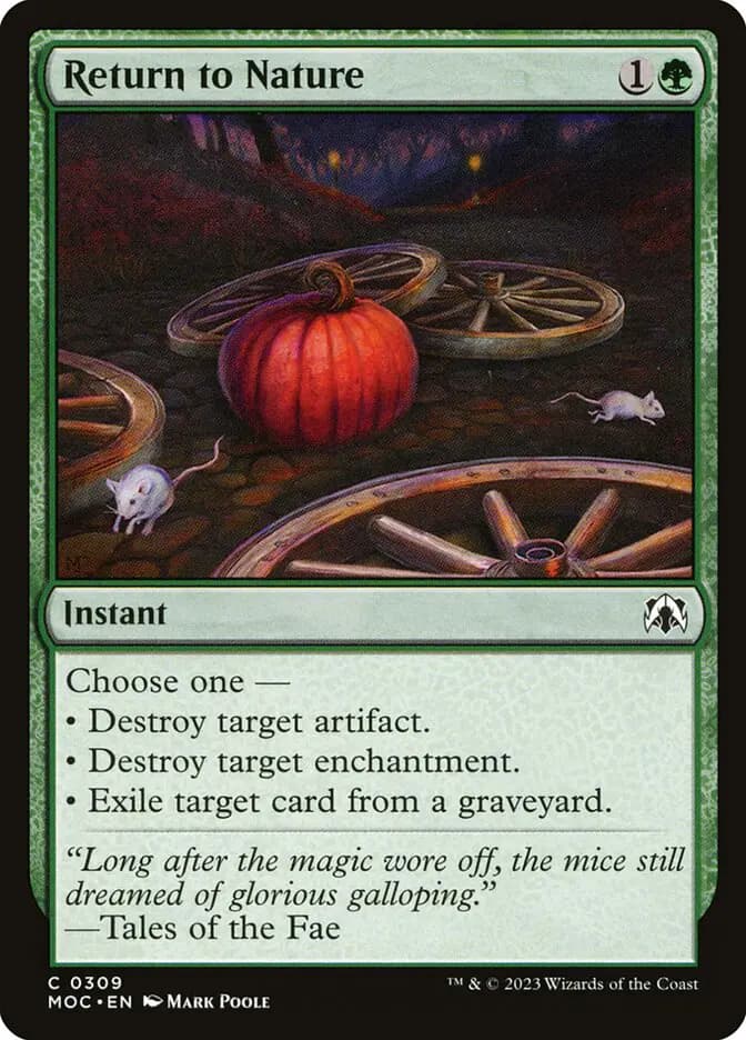 Card image of Return to Nature