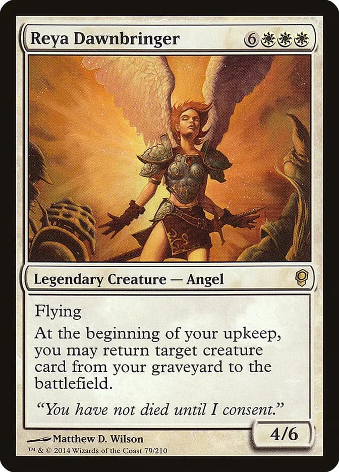 Card image of Reya Dawnbringer