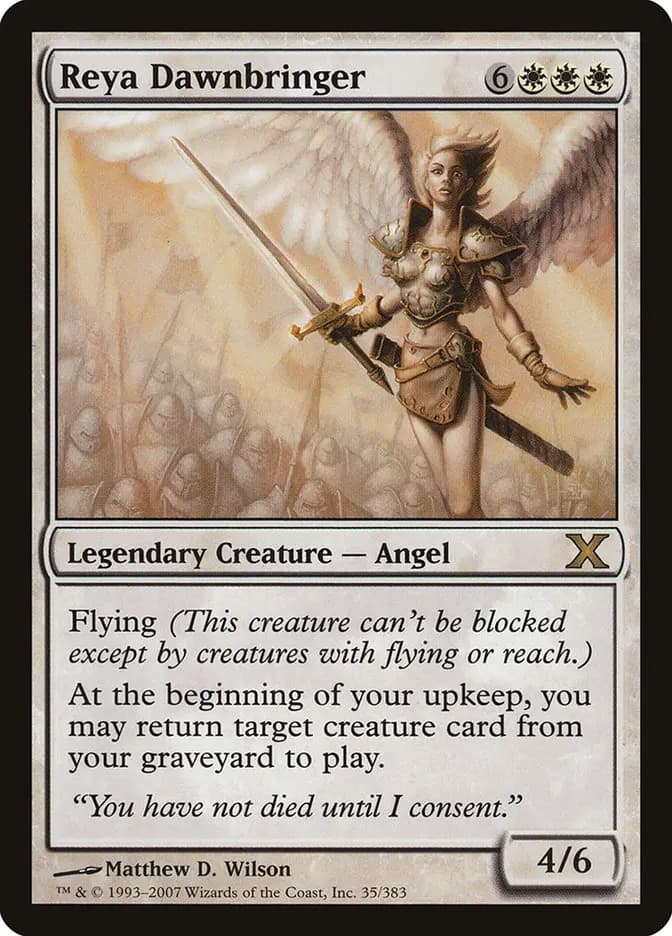Card image of Reya Dawnbringer