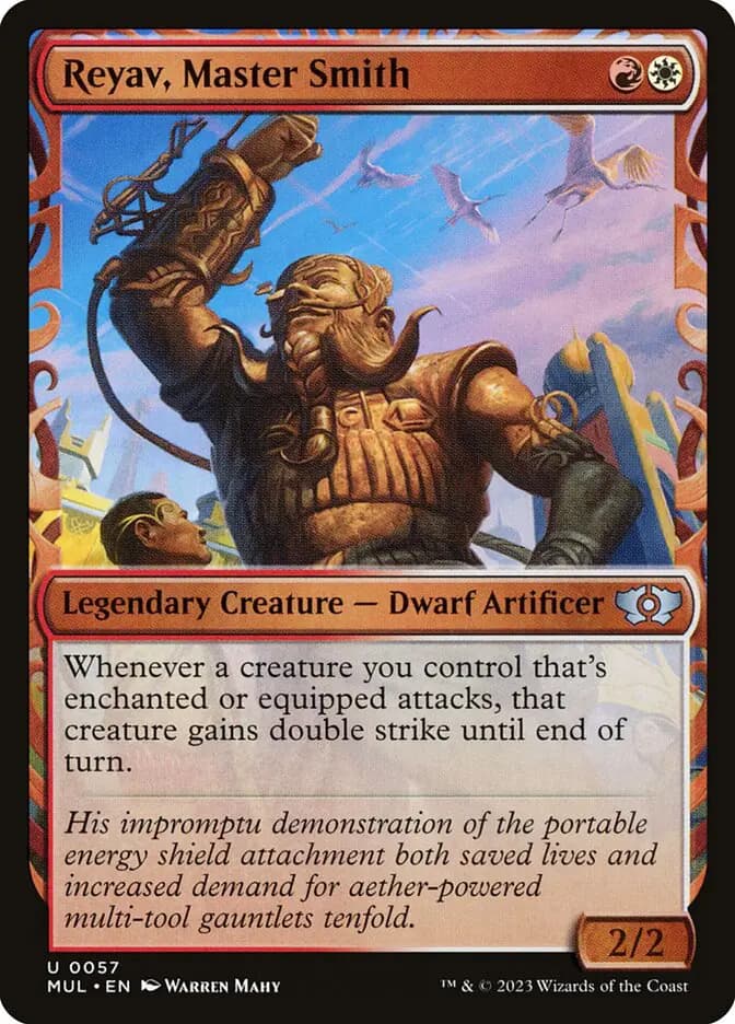 Card image of Reyav, Master Smith