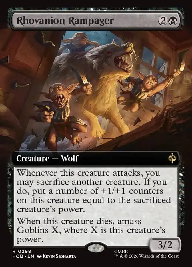 Card image of Rhovanion Rampager