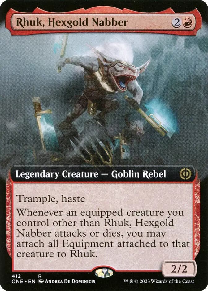 Card image of Rhuk, Hexgold Nabber