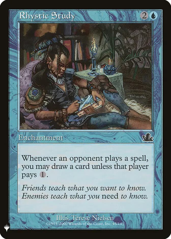Card image of Rhystic Study