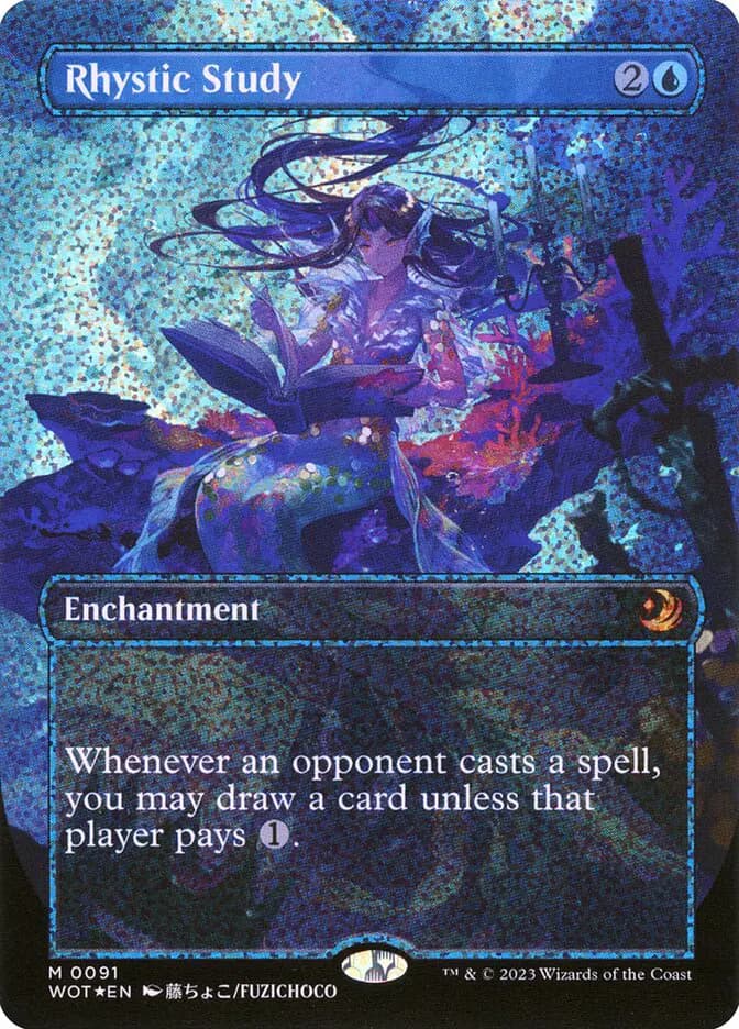Rhystic Study (Wilds of Eldraine: Enchanting Tales) #91 - buy