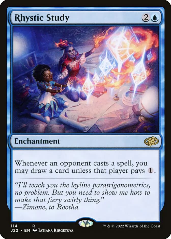 Card image of Rhystic Study