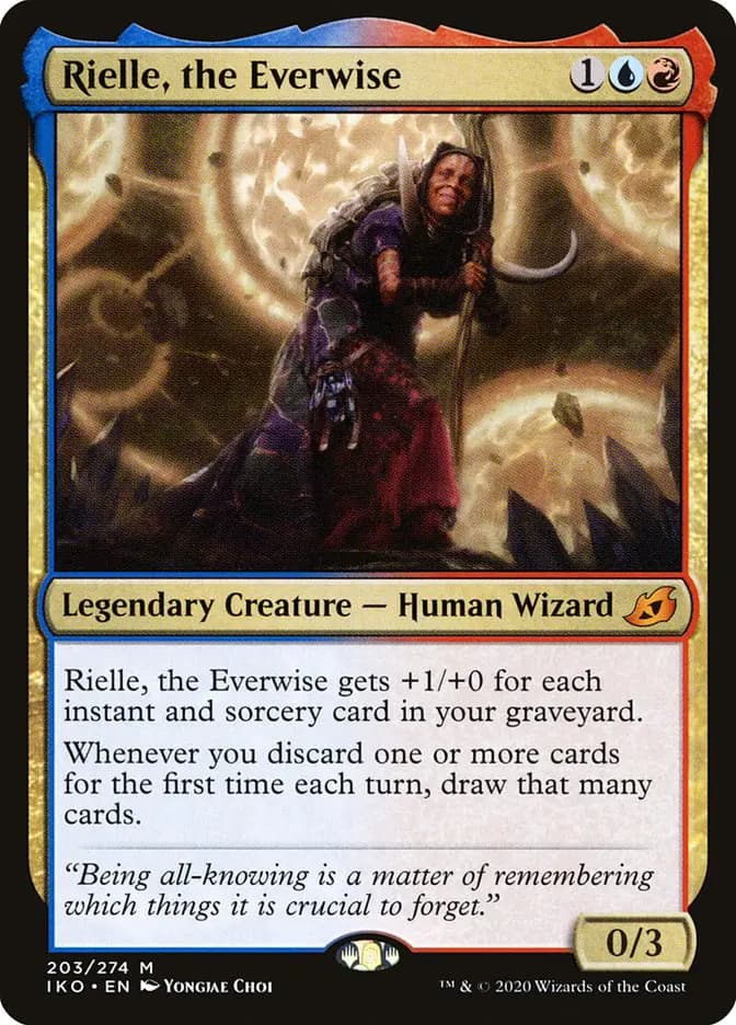Card image of Rielle, the Everwise
