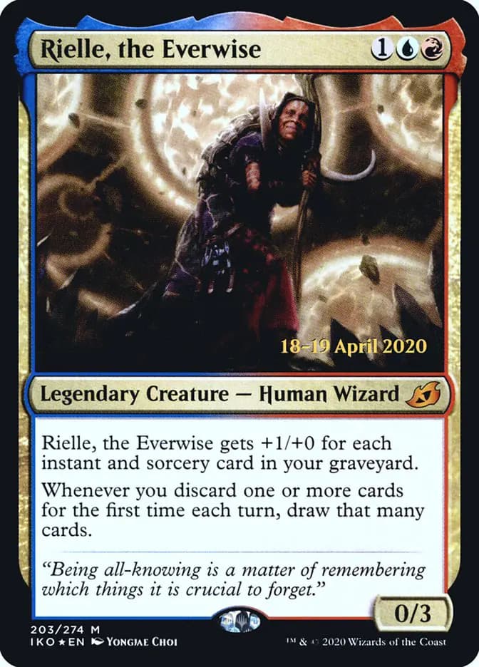 Card image of Rielle, the Everwise