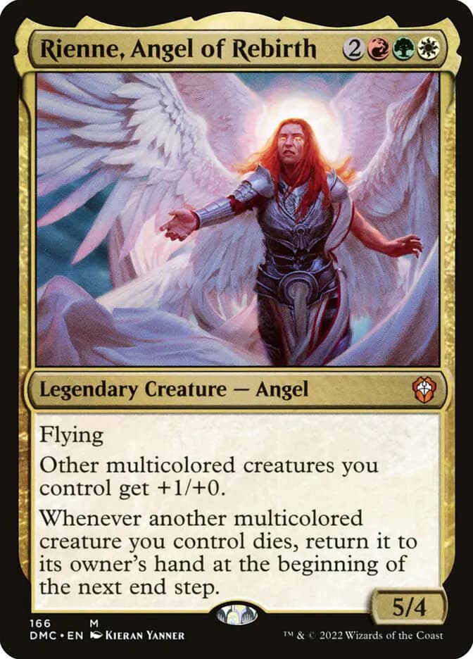 Card image of Rienne, Angel of Rebirth