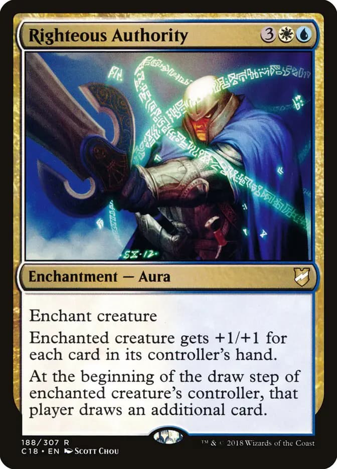 Card image of Righteous Authority