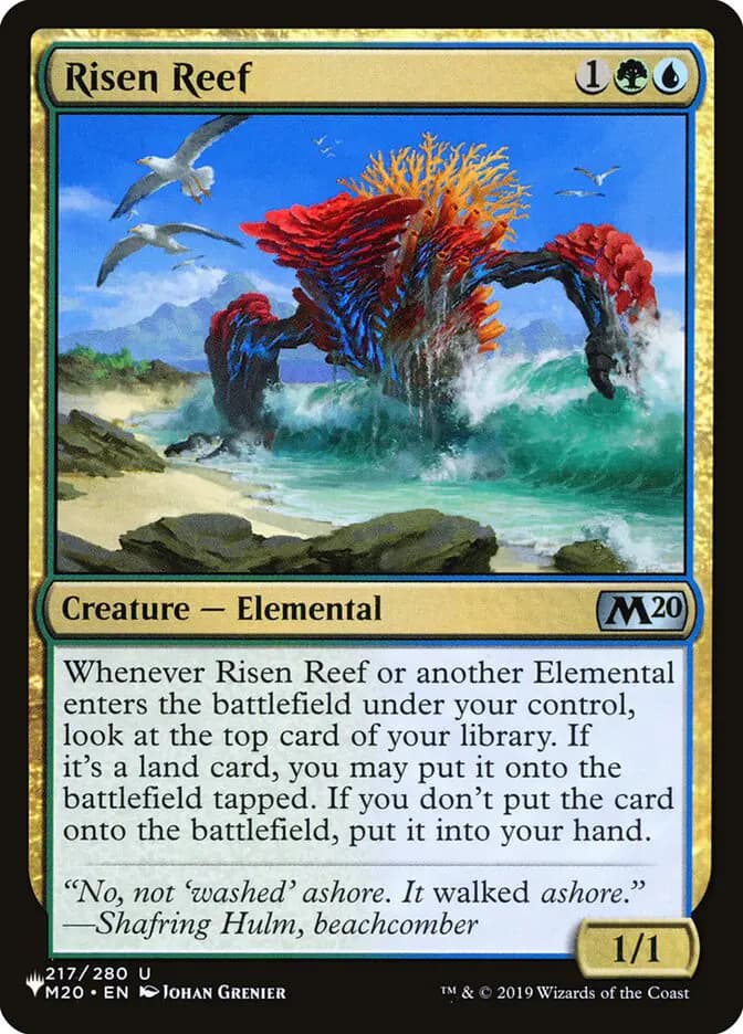 Card image of Risen Reef