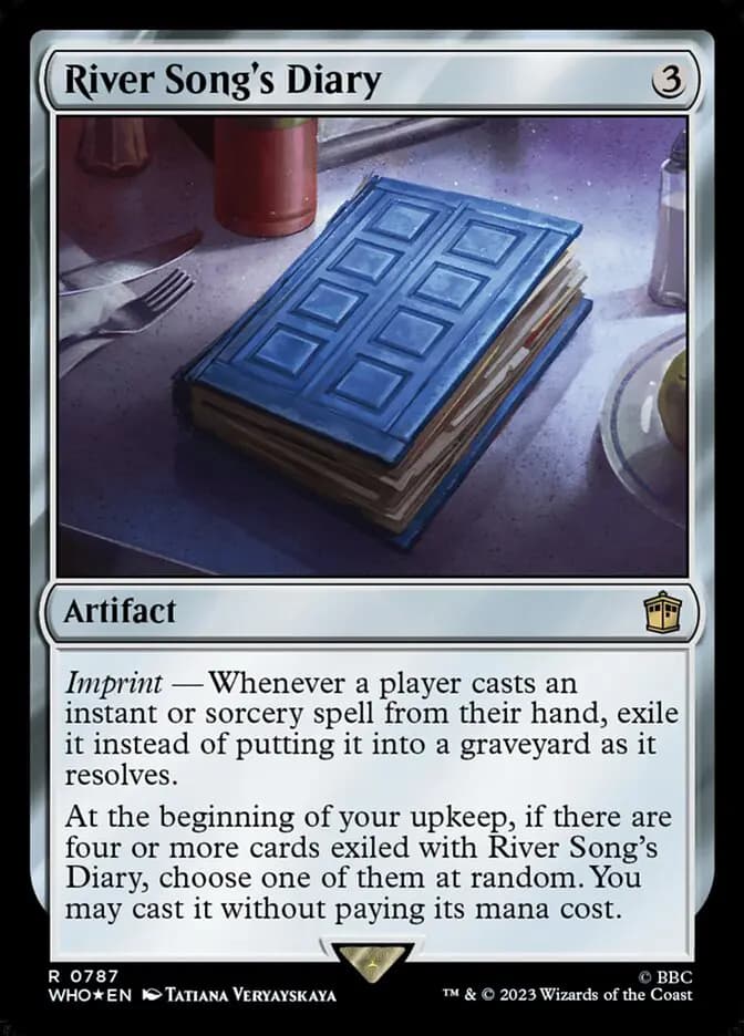 Card image of River Song's Diary