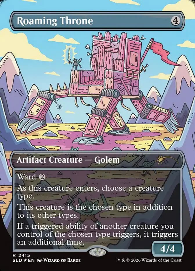 Card image of Roaming Throne