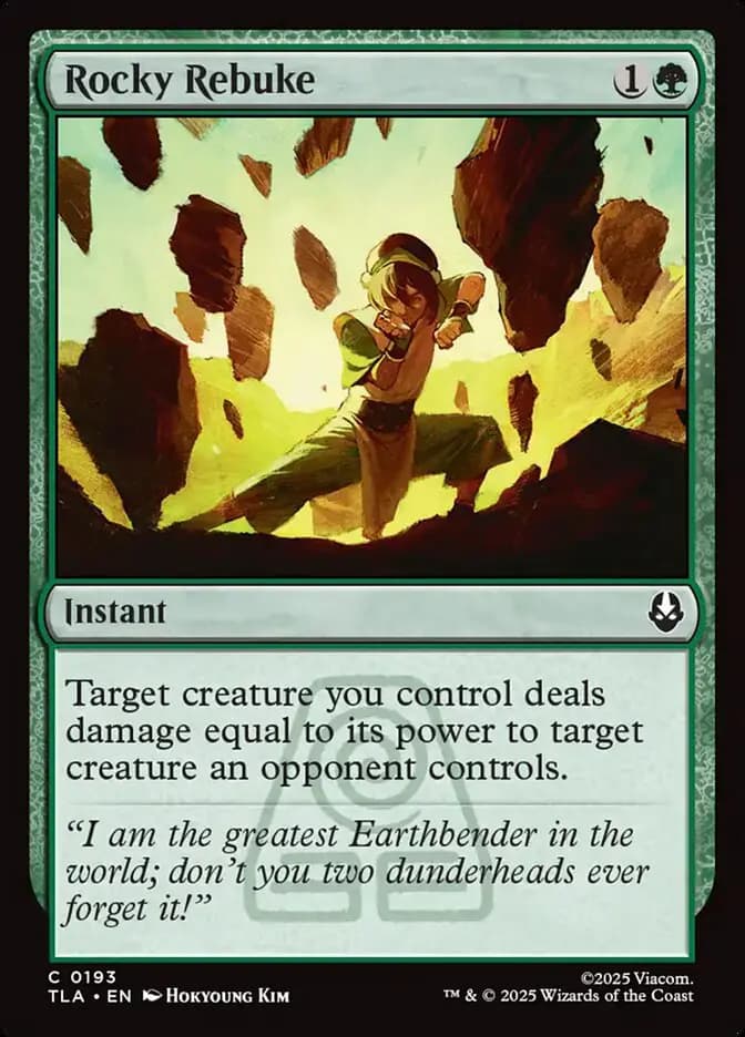 Card image of Rocky Rebuke
