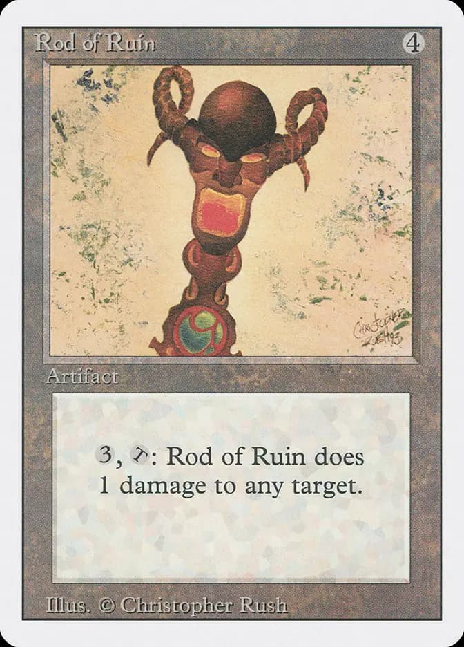 Card image of Rod of Ruin