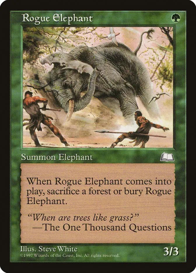 Card image of Rogue Elephant